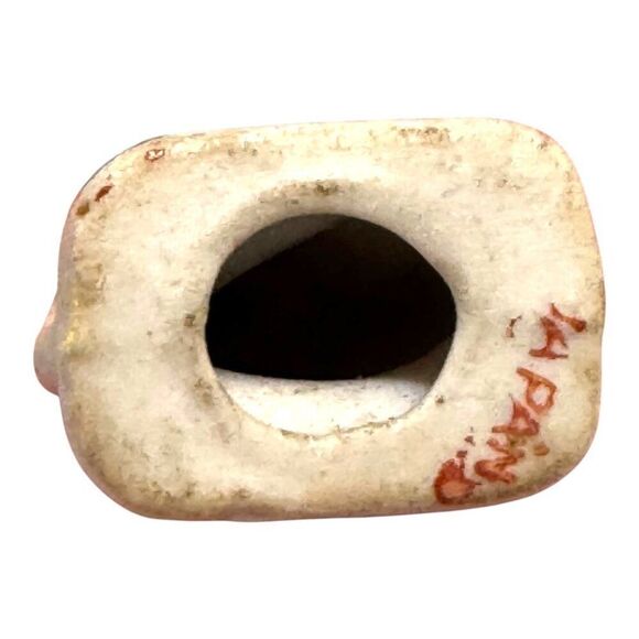 Vintage Ceramic Figurines Occupied Japan Miniature 2" Woman Victorian Antique - Picture 8 of 10